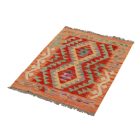 Preproga Kilim Chobi 90x62 ročno tkani afgan kilim iz volne