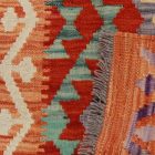 Preproga Kilim Chobi 90x62 ročno tkani afgan kilim iz volne