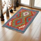 Preproga Kilim Chobi 98x57 ročno tkani afgan kilim