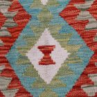 Preproga Kilim Chobi 87x64 ročno tkani afgan kilim iz volne
