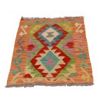 Preproga Kilim Chobi 95x64 ročno tkani afgan kilim iz volne