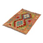 Preproga Kilim Chobi 95x64 ročno tkani afgan kilim iz volne