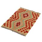 Preproga Kilim Chobi 85x55 ročno tkani afgan kilim iz volne
