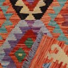 Preproga Kilim Chobi 95x67 ročno tkani afgan kilim iz volne