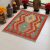 Preproga Kilim Chobi 90x66 ročno tkani afgan kilim iz volne