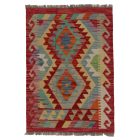 Preproga Kilim Chobi 98x68 ročno tkani afgan kilim iz volne