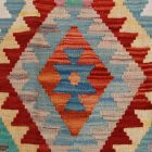 Preproga Kilim Chobi 98x68 ročno tkani afgan kilim iz volne