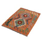 Preproga Kilim Chobi 91x67 ročno tkani afgan kilim iz volne