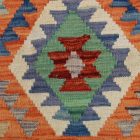 Preproga Kilim Chobi 91x67 ročno tkani afgan kilim iz volne