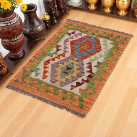 Preproga Kilim Chobi 60x100 ročno tkani afgan kilim