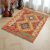 Preproga Kilim Chobi 68x86 ročno tkani afgan kilim iz volne