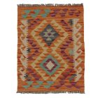 Preproga Kilim Chobi 68x86 ročno tkani afgan kilim iz volne