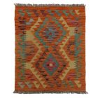 Preproga Kilim Chobi 72x87 ročno tkani afgan kilim iz volne