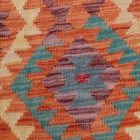 Preproga Kilim Chobi 72x87 ročno tkani afgan kilim iz volne