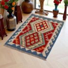 Afgan Kilim preproga Chobi 64x90 cm – volna in tradicionalni vzorci