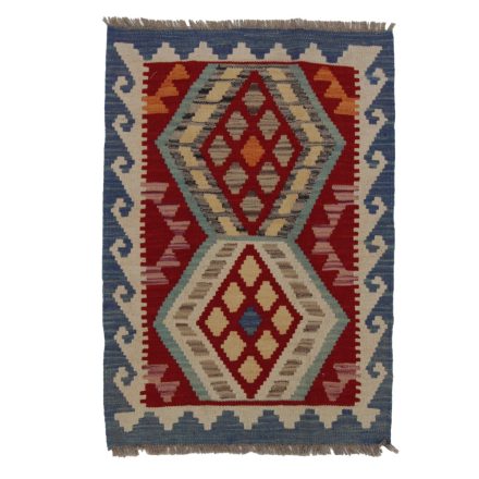 Afgan Kilim preproga Chobi 64x90 cm – volna in tradicionalni vzorci