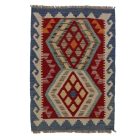 Afgan Kilim preproga Chobi 64x90 cm – volna in tradicionalni vzorci
