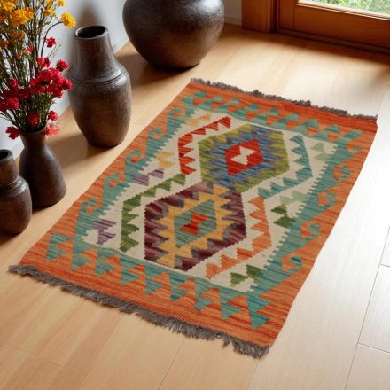 Preproga Kilim Chobi 65x97 ročno tkani afgan kilim