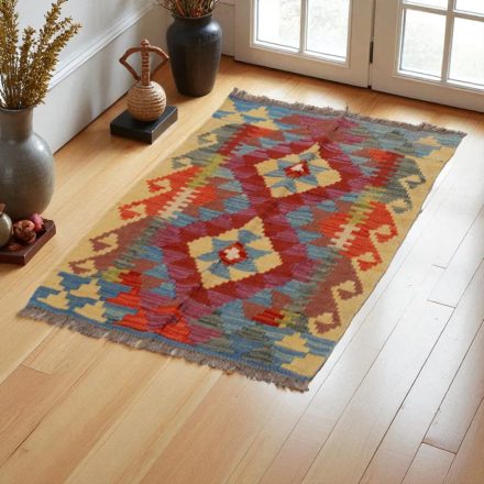 Preproga Kilim Chobi 60x87 ročno tkani afgan kilim