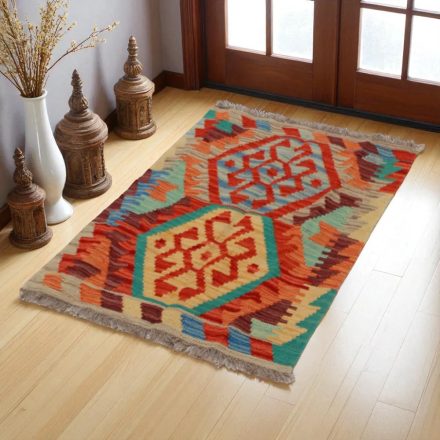 Preproga Kilim Chobi 60x91 ročno tkani afgan kilim