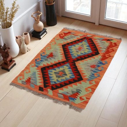 Preproga Kilim Chobi 69x103 ročno tkani afgan kilim