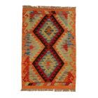 Preproga Kilim Chobi 69x103 ročno tkani afgan kilim iz volne