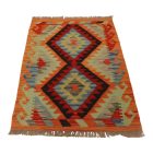 Preproga Kilim Chobi 69x103 ročno tkani afgan kilim iz volne
