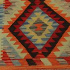 Preproga Kilim Chobi 69x103 ročno tkani afgan kilim iz volne