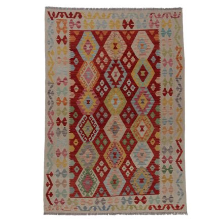Preproga Kilim Chobi 249x172 ročno tkani afgan kilim iz volne