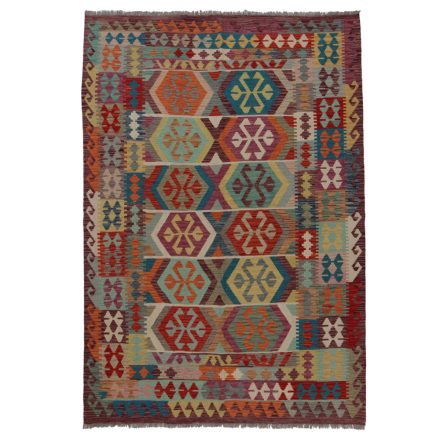 Preproga Kilim Chobi 251x173 ročno tkani afgan kilim iz volne