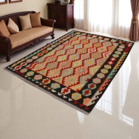 Preproga Kilim Chobi 177x240 ročno tkani afgan kilim