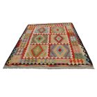 Preproga Kilim Chobi 248x176 ročno tkani afgan kilim iz volne