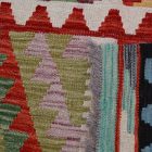 Preproga Kilim Chobi 248x176 ročno tkani afgan kilim iz volne
