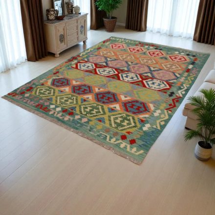 Preproga Kilim Chobi 178x243 ročno tkani afgan kilim