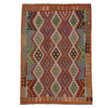 Preproga Kilim Chobi 238x175 ročno tkani afgan kilim iz volne
