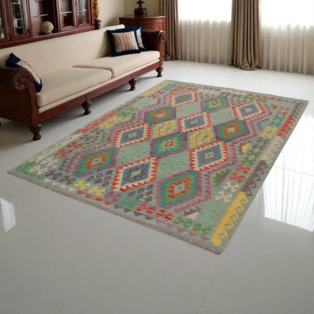 Preproga Kilim Chobi 172x243 ročno tkani afgan kilim