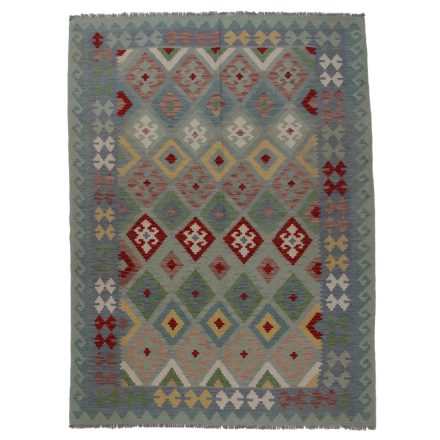 Preproga Kilim Chobi 250x187 ročno tkani afgan kilim iz volne