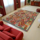 Preproga Kilim Chobi 182x234 ročno tkani afgan kilim
