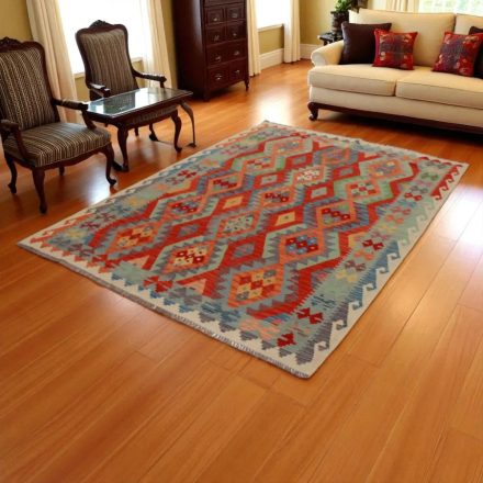 Afgan Kilim Chobi preproga 241x176 cm – ročno tkana iz volne