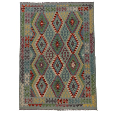 Preproga Kilim Chobi 239x172 ročno tkani afgan kilim iz volne