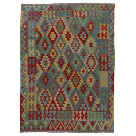 Preproga Kilim Chobi 250x184 ročno tkani afgan kilim iz volne
