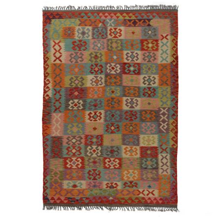 Preproga Kilim Chobi 244x166 ročno tkani afgan kilim iz volne
