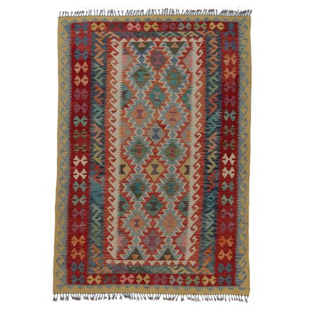 Preproga Kilim Chobi 249x175 ročno tkani afgan kilim iz volne