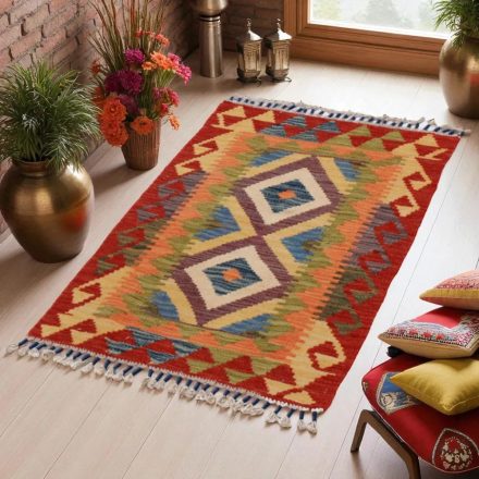Preproga Kilim Chobi 93x51 ročno tkani afgan kilim