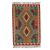 Preproga Kilim Chobi 92x64 ročno tkani afgan kilim iz volne