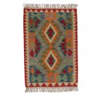 Preproga Kilim Chobi 92x64 ročno tkani afgan kilim iz volne