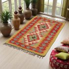 Preproga Kilim Chobi 101x65 ročno tkani afgan kilim