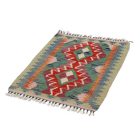 Preproga Kilim Chobi 90x65 ročno tkani afgan kilim iz volne