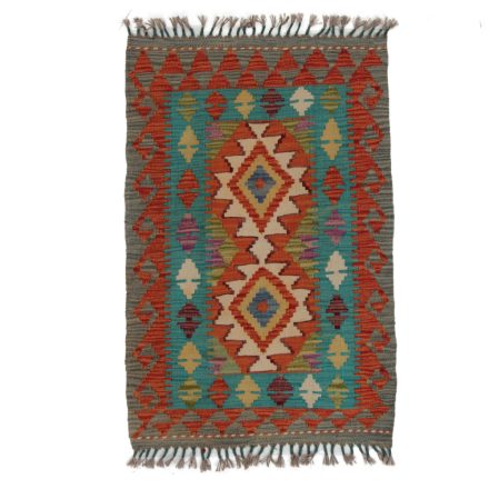 Preproga Kilim Chobi 98x64 ročno tkani afgan kilim