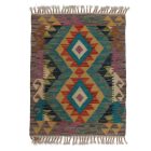 Preproga Kilim Chobi 79x62 ročno tkani afgan kilim iz volne